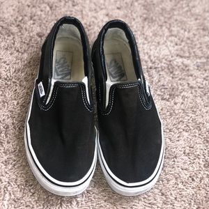 Black Slip-On Vans